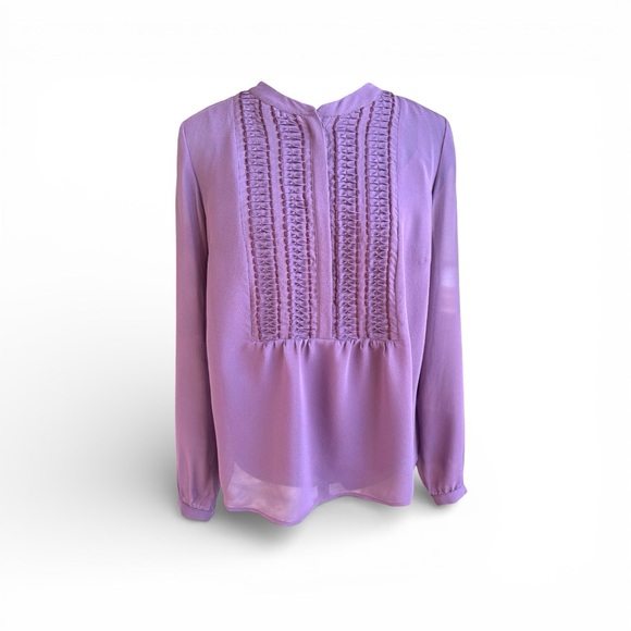 Boden Tops - Boden Lilac Textured Blouse